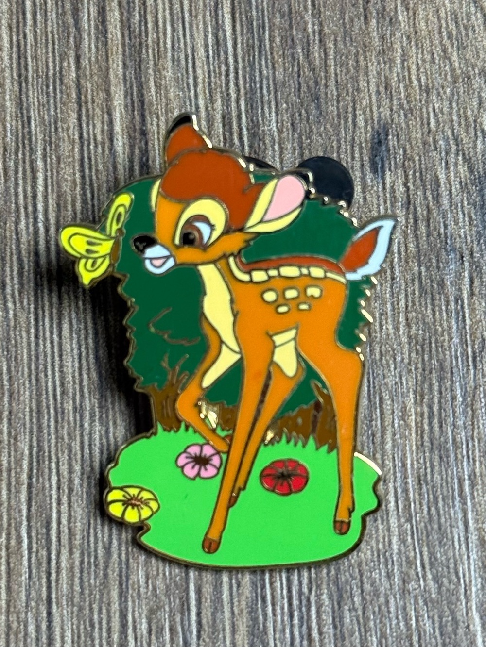 Bambi Orange Fawn Enamel Pin - Disney 2008 Collectable